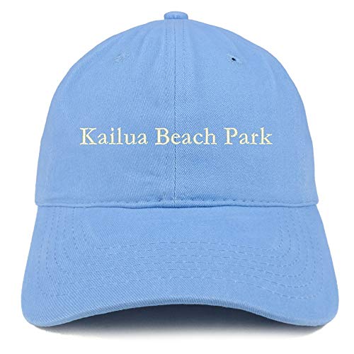 Trendy Apparel Shop Kailua Beach Park Embroidered Brushed Cotton Cap