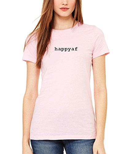 Trendy Apparel Shop Happyaf Printed Women Premium Slim Fit Cotton T-Shirt