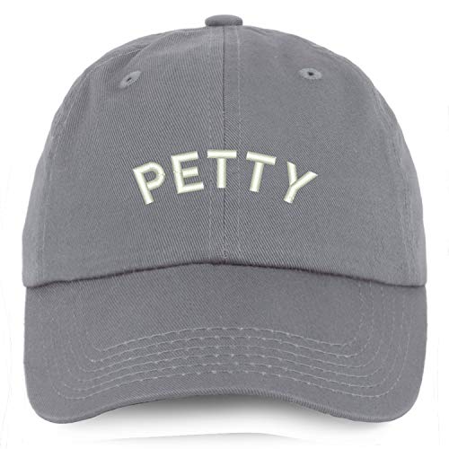 Trendy Apparel Shop Youth Petty Embroidered Unstructured Cotton Baseball Cap