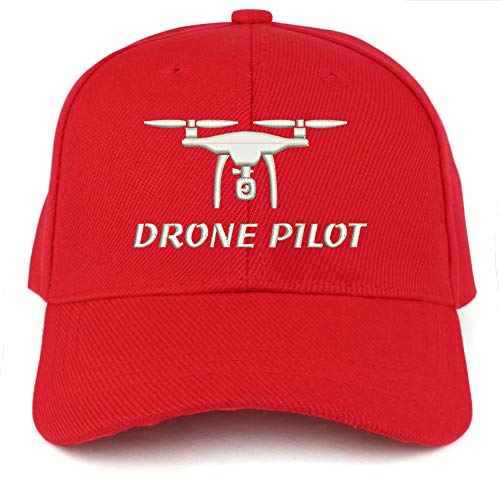 Trendy Apparel Shop Drone Pilot Embroidered Youth Size Kids Structured Baseball Cap