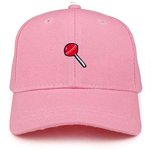 Trendy Apparel Shop Lollipop Patch Structured Infant Baseball Cap