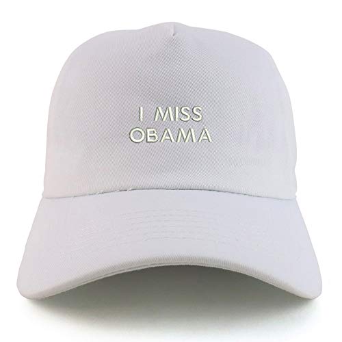 Trendy Apparel Shop I Miss Obama Cotton Unstructured 5 Panel Dad Baseball Cap