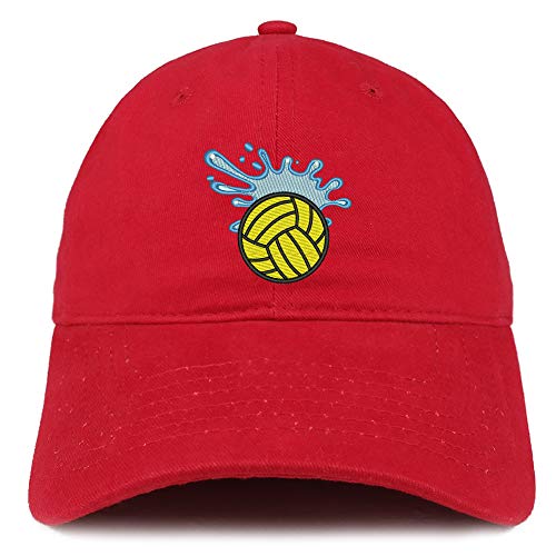 Trendy Apparel Shop Water Polo Splash Soft Crown 100% Brushed Cotton Cap