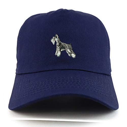 Trendy Apparel Shop Miniature Schnauzer Dog Unstructured 5 Panel Baseball Cap