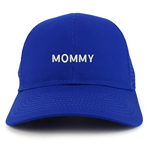Trendy Apparel Shop Mommy Embroidered Structured High Profile Trucker Cap