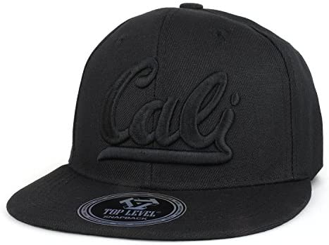 Trendy Apparel Shop Youth Kid's Cali 3D Embroidered Flat Bill Snapback Cap