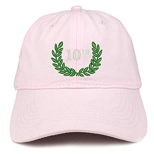 Trendy Apparel Shop 10th Anniversary Embroidered Unstructured Cotton Dad Hat