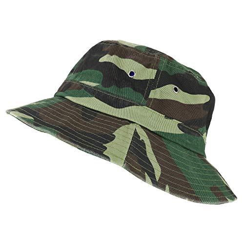 Trendy Apparel Shop Oversize XXL - XXXL Short Brim Outdoor Bucket Hat