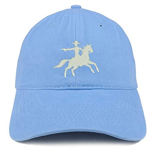 Trendy Apparel Shop Shooting Cowboy Soft Crown 100% Brushed Cotton Cap