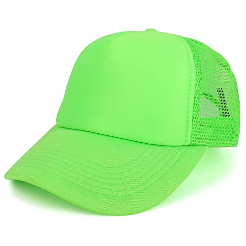 Trendy Apparel Shop 5 Panel Foam Front Trucker Mesh Cap