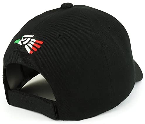 Trendy Apparel Shop Hecho Eagle 3D Embroidered Structured Adjustable Baseball Cap