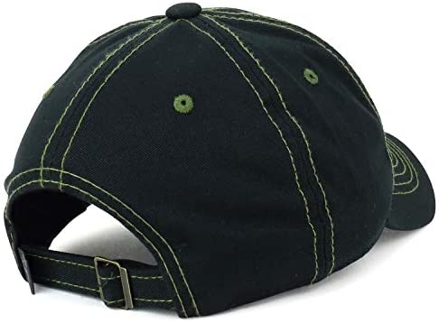 Trendy Apparel Shop Marijuana High Life Leaf Embroidered Unstructured Ball Cap