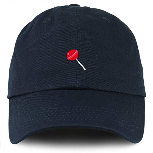 Trendy Apparel Shop Lollipop Patch Youth Small Fit Unstructured Cotton Baseball Cap