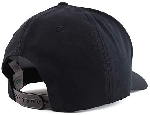 Trendy Apparel Shop Oversized Big 5 Panel Cotton Structured Baseball Cap