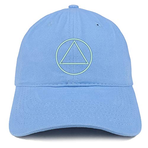 Trendy Apparel Shop Alcoholics Anonymous Soft Crown 100% Brushed Cotton Cap