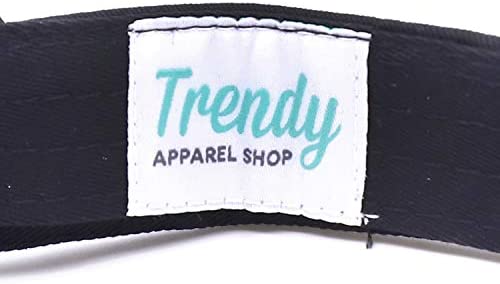 Trendy Apparel Shop Infant Size Adjustable Summer Visor Cap