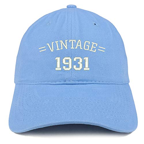 Trendy Apparel Shop Vintage 1931 90th Birthday Baseball Cap