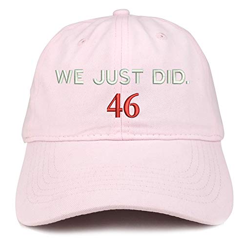 Trendy Apparel Shop We Just Did 46 President 2020 Celebration Brushed Cotton Cap