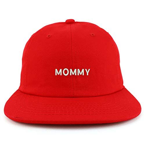 Trendy Apparel Shop Mommy Embroidered Embroidered Low Profile Snapback Cap