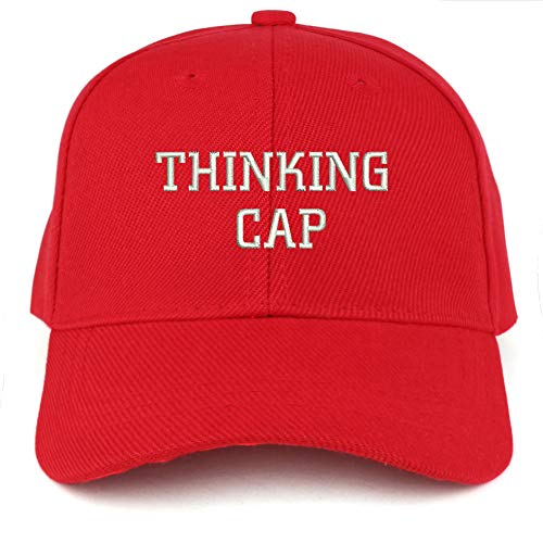 Trendy Apparel Shop Thinking Cap Embroidered Youth Size Kids Structured Baseball Cap