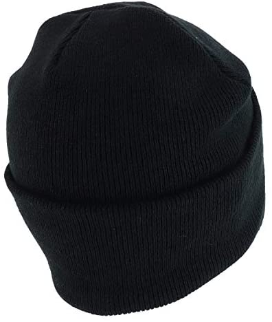 Trendy Apparel Shop Compton Old English Font Embroidered Long Cuff Beanie