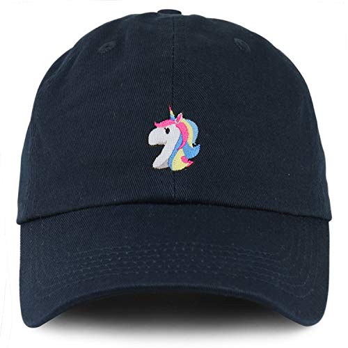Trendy Apparel Shop Unicorn Patch Youth Small Fit Unstructured Cotton Baseball Cap