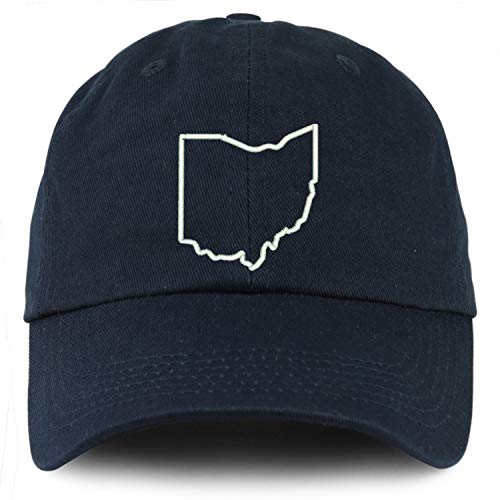Trendy Apparel Shop Youth Ohio State Outline Unstructured Cotton Baseball Cap