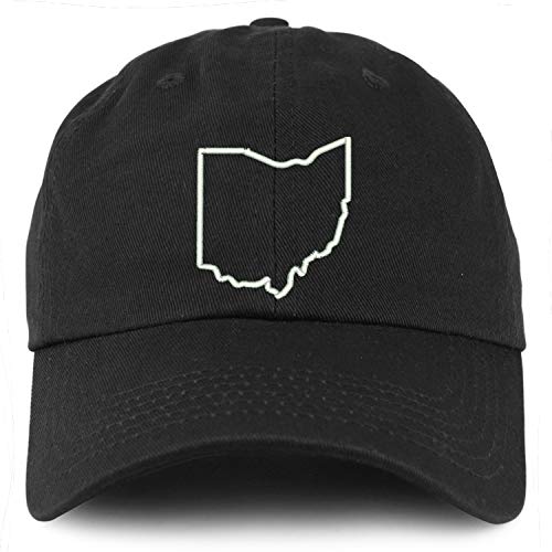 Trendy Apparel Shop Youth Ohio State Outline Unstructured Cotton Baseball Cap
