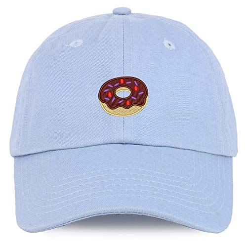 Trendy Apparel Shop Youth Donut Adjustable Unstructured Cotton Baseball Cap