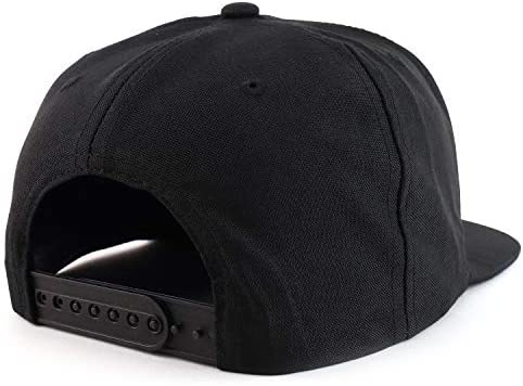 Trendy Apparel Shop Lady of Guadalupe Maria Embroidered Flatbill Snapback Cap