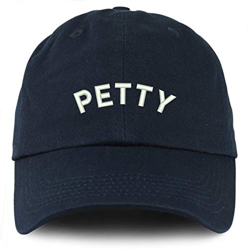 Trendy Apparel Shop Youth Petty Embroidered Unstructured Cotton Baseball Cap