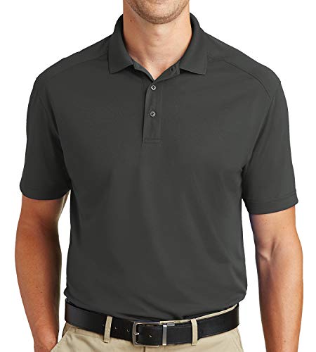 Trendy Apparel Shop Moisture Wicking Light Weight Snag Proof Polyester Durable Men's Polo Big and Tall Shirt