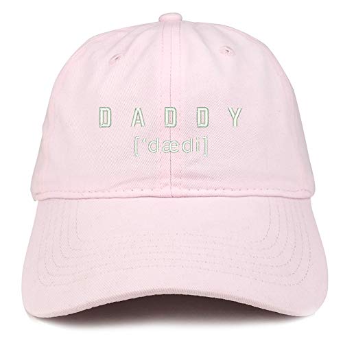 Trendy Apparel Shop Daddy daedi Embroidered Brushed Cotton Cap