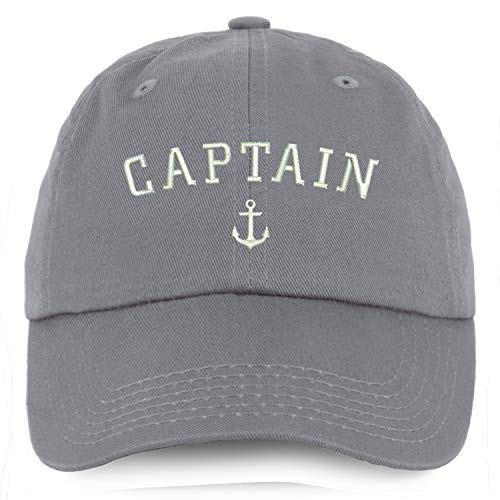 Trendy Apparel Shop Youth Captain Anchor Unstructured Cotton Baseball Cap