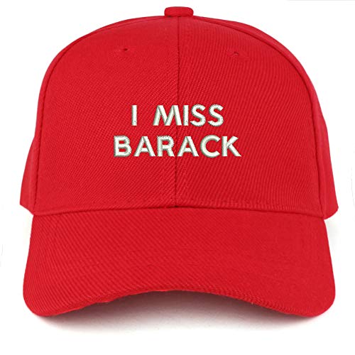 Trendy Apparel Shop I Miss Barack Embroidered Youth Size Kids Structured Baseball Cap