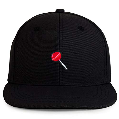 Trendy Apparel Shop Lollipop Patch Structured Infant Flatbill Snapback Cap