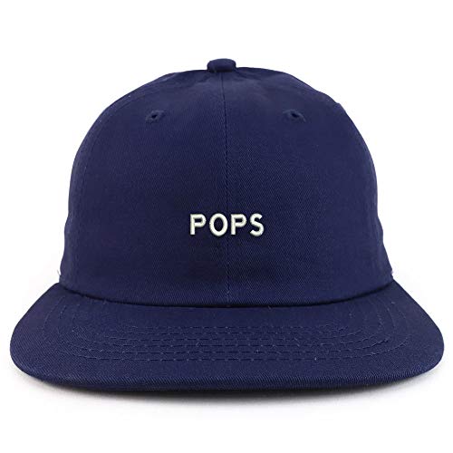 Trendy Apparel Shop Pops Embroidered Embroidered Low Profile Snapback Cap