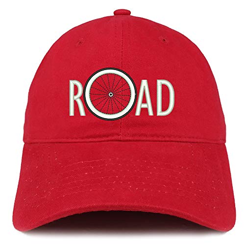 Trendy Apparel Shop Bicycle Road Embroidered Unstructured Cotton Dad Hat