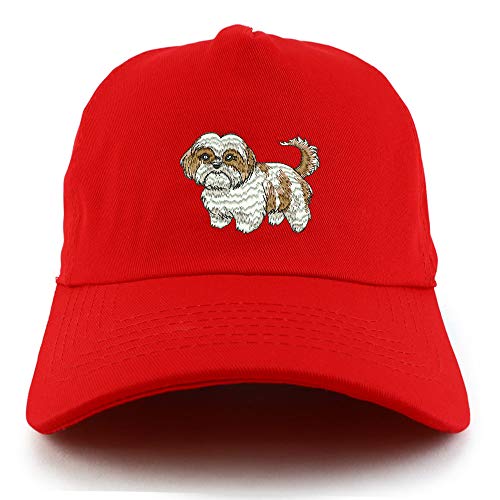 Trendy Apparel Shop Shih Tzu Unstructured 5 Panel Dad Baseball Cap