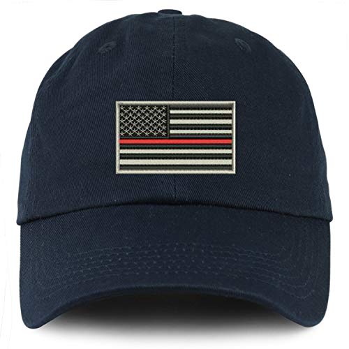 Trendy Apparel Shop Youth USA TRL Flag Unstructured Cotton Baseball Cap