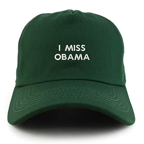 Trendy Apparel Shop I Miss Obama Cotton Unstructured 5 Panel Dad Baseball Cap
