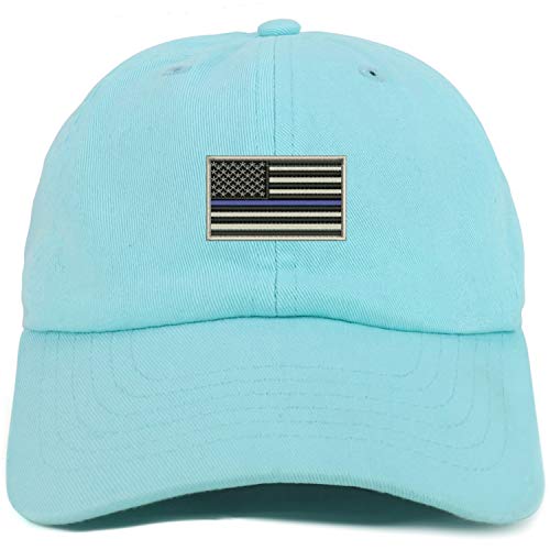 Trendy Apparel Shop Youth USA TBL Flag Adjustable Soft Crown Baseball Cap