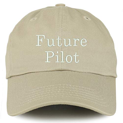 Trendy Apparel Shop Youth Future Pilot Unstructured Cotton Baseball Cap