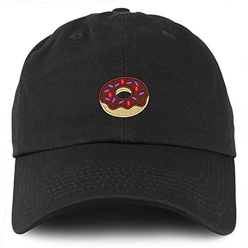 Trendy Apparel Shop Youth Donut Adjustable Unstructured Cotton Baseball Cap