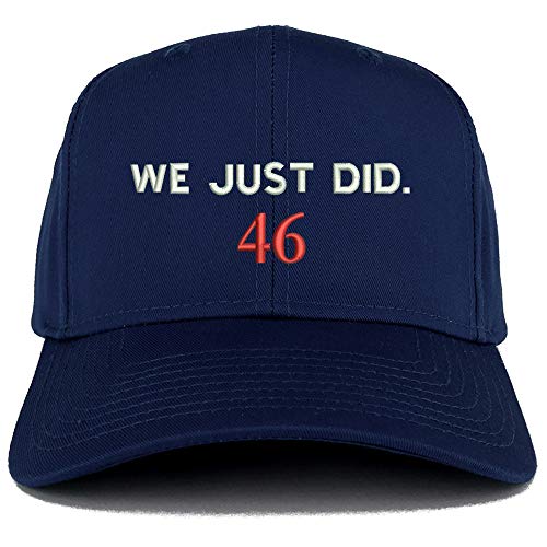 Trendy Apparel Shop We Just Did 46 President 2020 Celebration Plain Baseball Cap