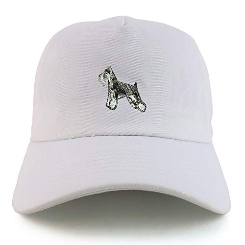 Trendy Apparel Shop Miniature Schnauzer Dog Unstructured 5 Panel Baseball Cap