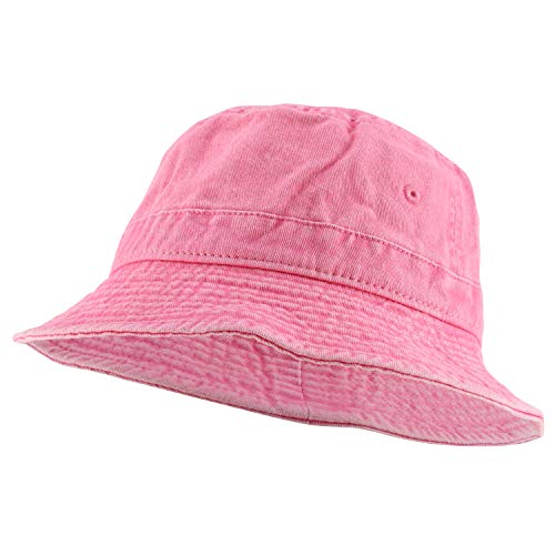 Trendy Apparel Shop 100% Cotton Pigment Dyed Washed Bucket Hat