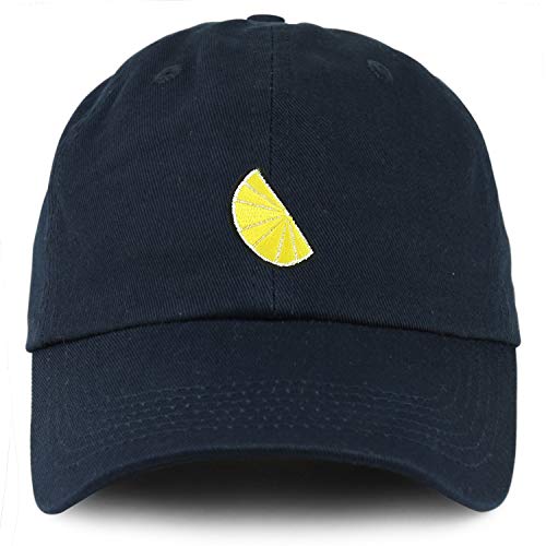 Trendy Apparel Shop Lemon Patch Youth Small Fit Unstructured Cotton Baseball Cap
