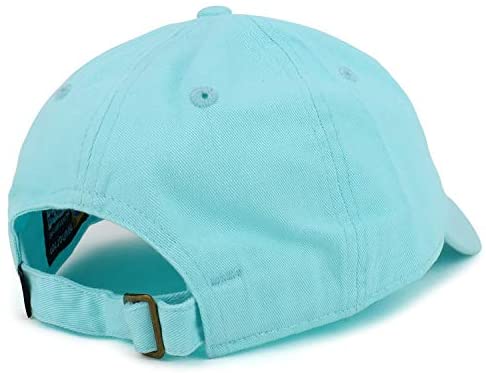 Trendy Apparel Shop Youth Sized Pi Math Symbol Embroidered Adjustable Unstructured Baseball Cap