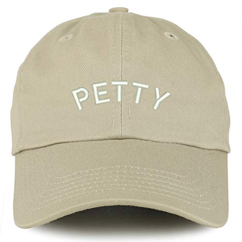 Trendy Apparel Shop Youth Petty Embroidered Unstructured Cotton Baseball Cap